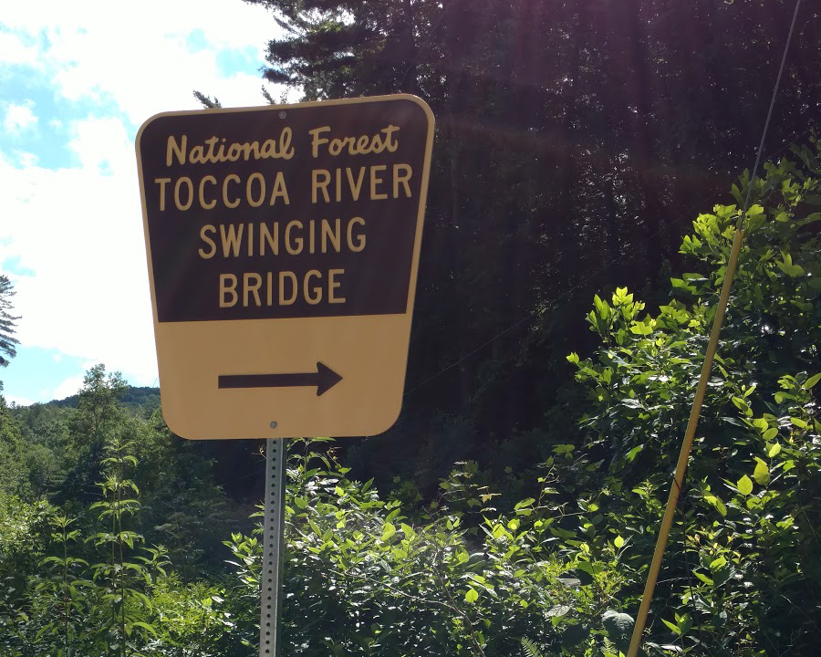 Toccoa River Swinging Bridge – Blue Ridge,&nbsp;Georgia
